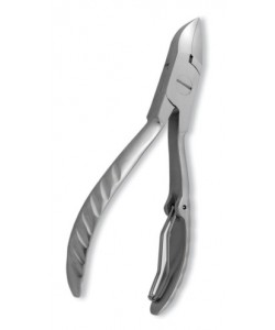 Nail Cutter, Single Spring. Mirror Finish.