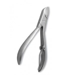 Nail Cutter, Single Spring. Mirror Finish.
