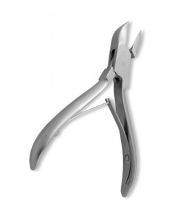 Nail Cutter, Double Spring. Mirror Finish.