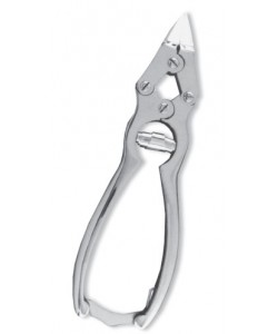 Pedicure Nail Cutter. Mirror Finish.
