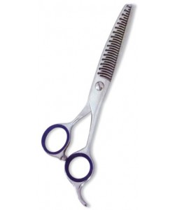 Professional Thinning Scissor. One Blade Teeth and One Blade Razor. Mirror Finish.