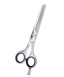 Professional Thinning Scissor. One Blade Teeth and One Blade Razor. Mirror Finish.